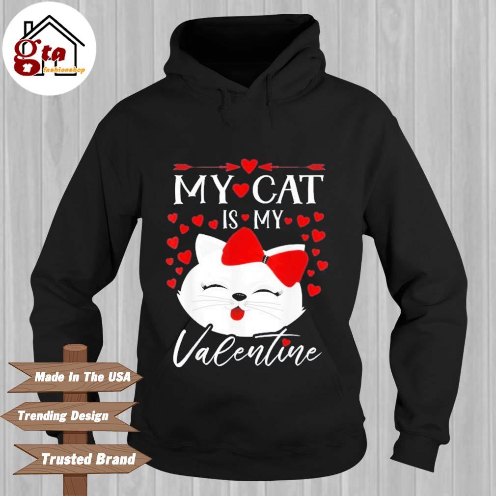 cat valentines shirt