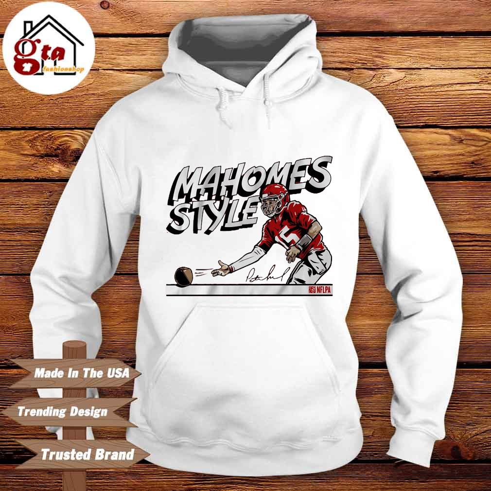 Patrick mahomes mahomes style shirt, hoodie, sweater, long sleeve