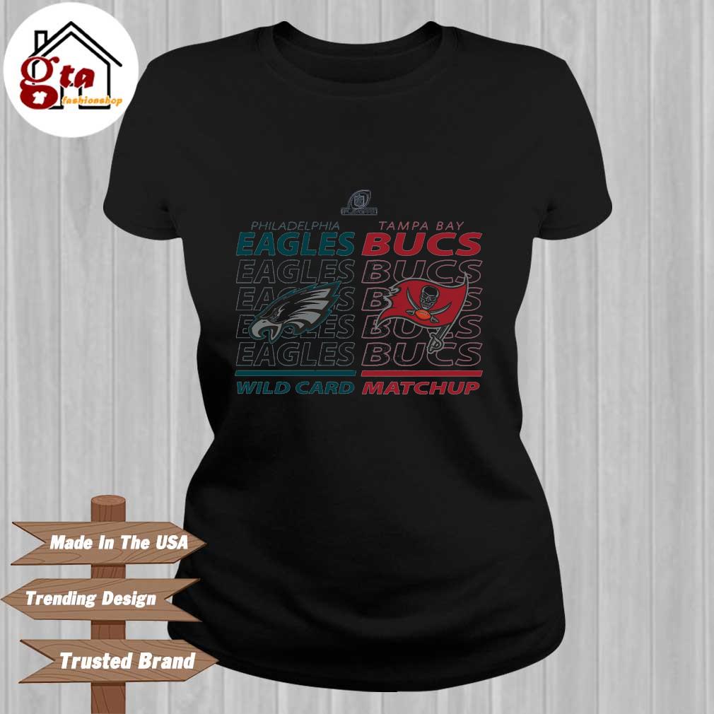 Philadelphia Eagles Vs Tampa Bay Buccaneers 2022 NFL Wild Card Matchup  Classic T-Shirt, hoodie, sweater, long sleeve and tank top