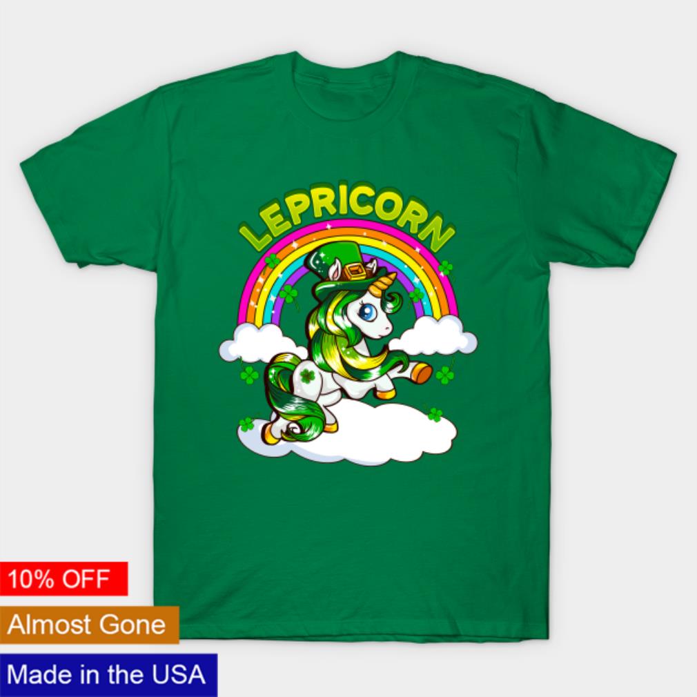 St Patricks Day Unicorn Lepricorn Irish shirt