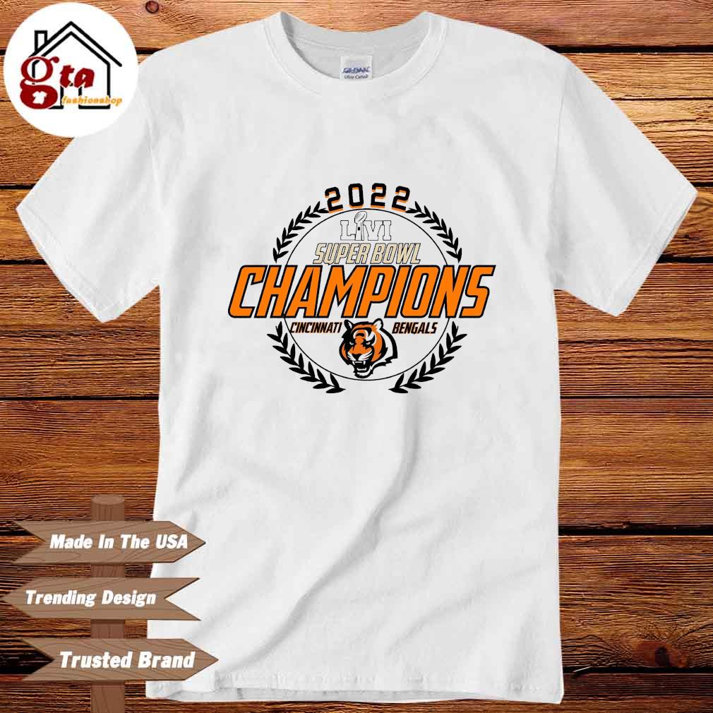 Cincinnati Bengals 2022 LIV Super Bowl Champions Shirt, hoodie, sweater,  long sleeve and tank top