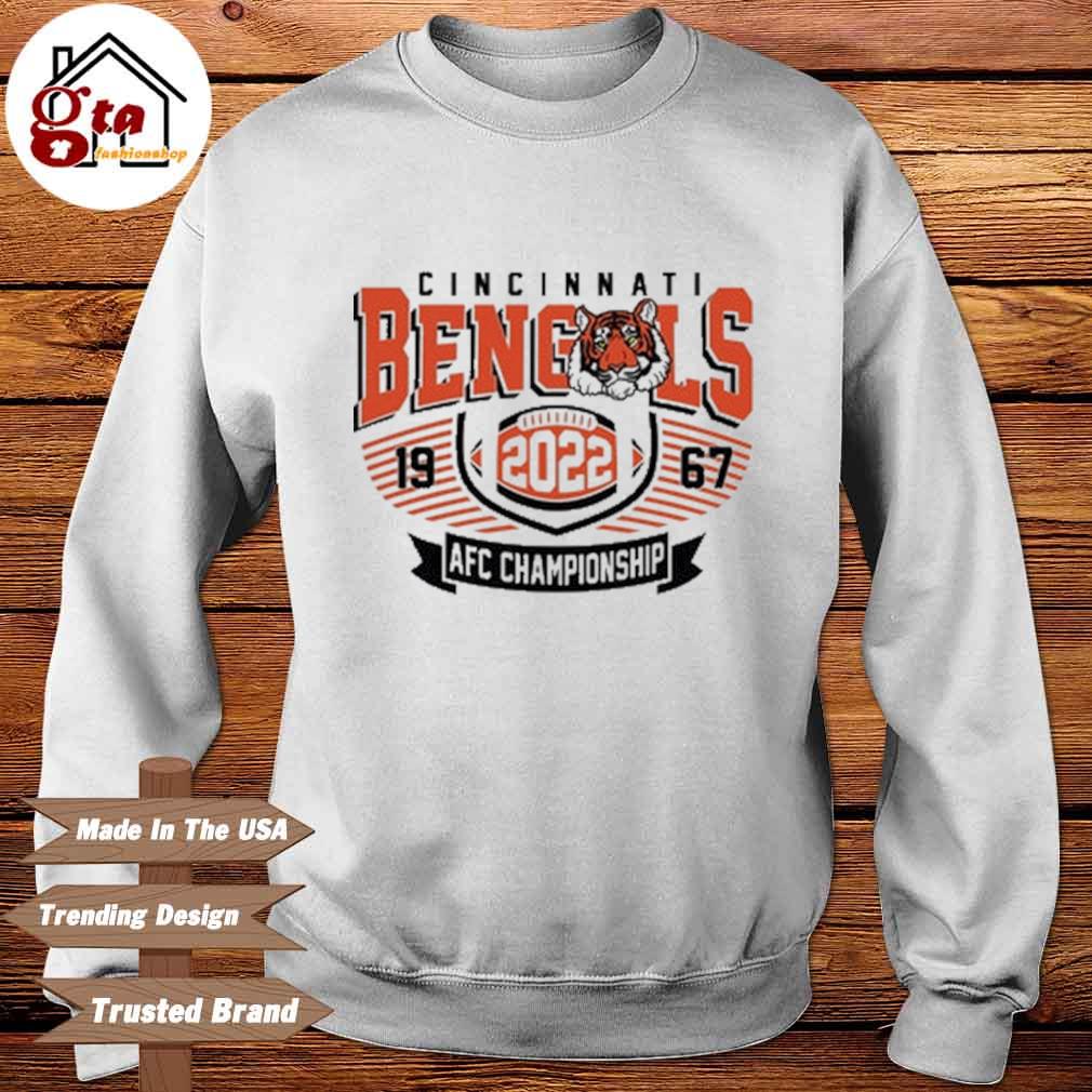 Cincinnati Bengals 2022 AFC Conference Champions shirt,Sweater, Hoodie, And  Long Sleeved, Ladies, Tank Top