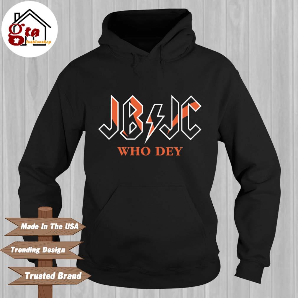 JB JC Who Dey Cincinnati Bengals shirt, hoodie, sweater, long