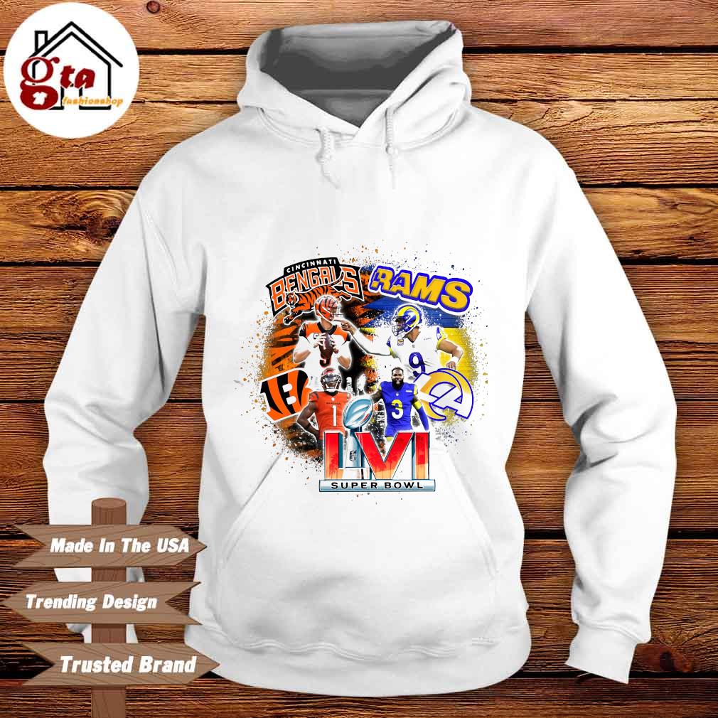 Cincinnati bengals vs los angeles rams championship lvi on the brain New  shirt, hoodie, sweater, long sleeve and tank top