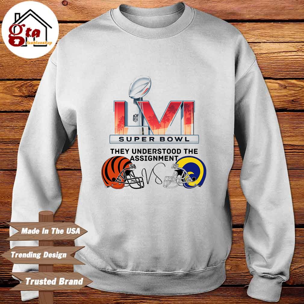 Cincinnati Bengals Vs Los Angeles Rams LVI NFL Super Bowl 2022 Shirt,Sweater,  Hoodie, And Long Sleeved, Ladies, Tank Top