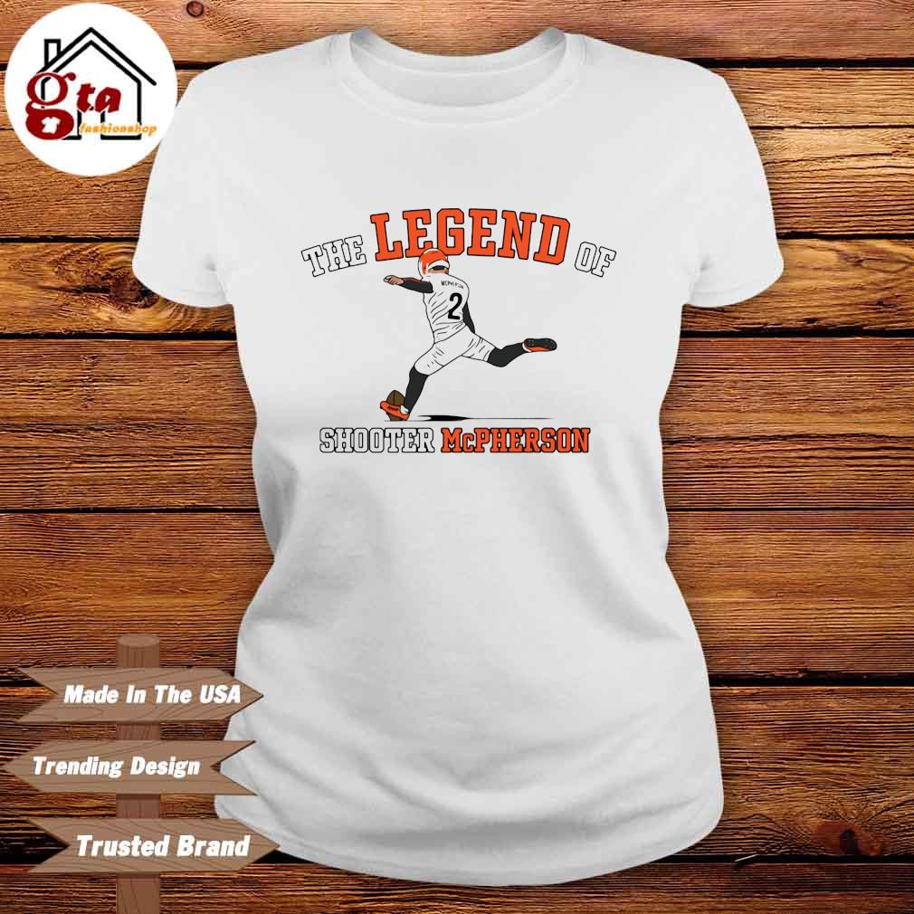 Evan McPherson The Legend of Shooter McPherson Ladies Boyfriend Shirt