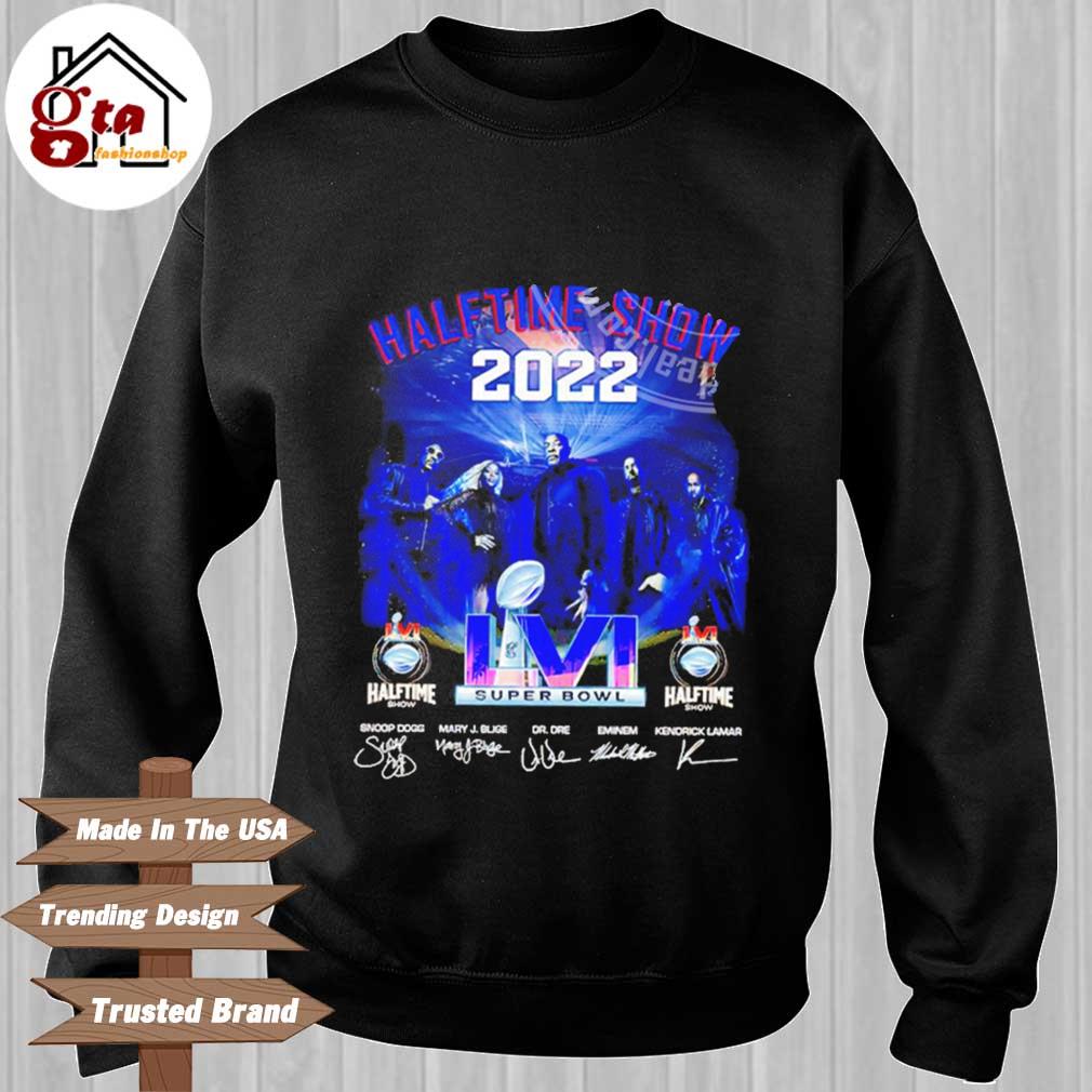 Super Bowl 2022 Halftime Show signatures shirt, hoodie, sweater, longsleeve  and V-neck T-shirt