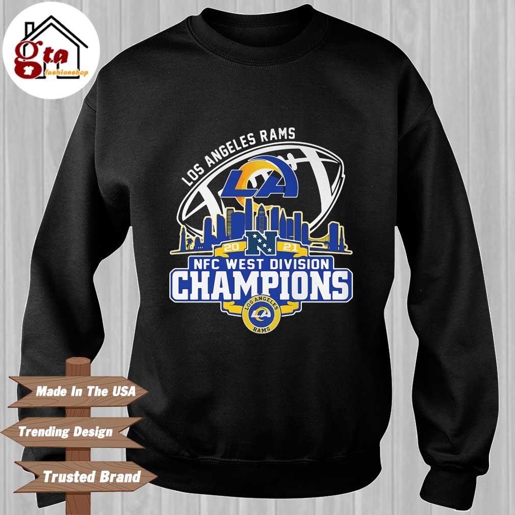 Los Angeles Rams NFC West Champions Super Bowl LVI 2022 Shirt