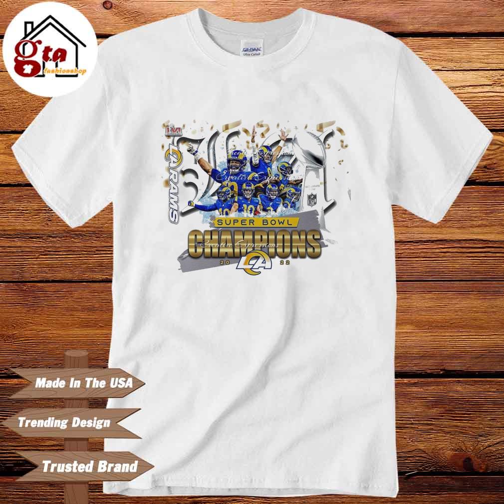 Trending LA rams super bowl 2022 champions shirt, hoodie, sweater, long  sleeve and tank top