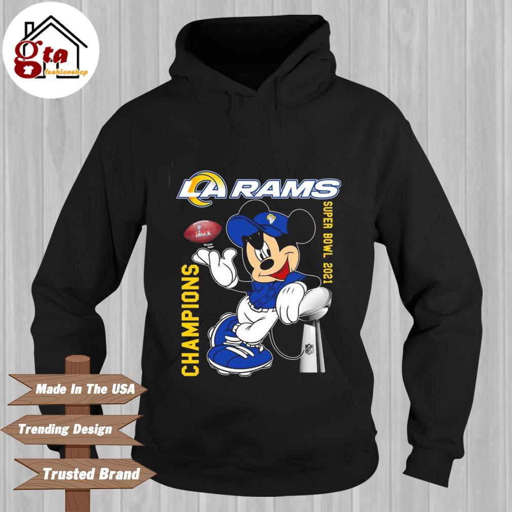 Mickey los angeles rams 2022 super bowl champions shirt, hoodie, sweater,  long sleeve and tank top