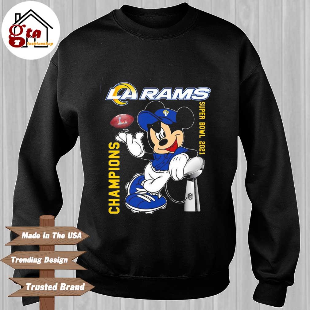 Disney Mickey Mouse Los Angeles Rams 2022 shirt, hoodie, sweater