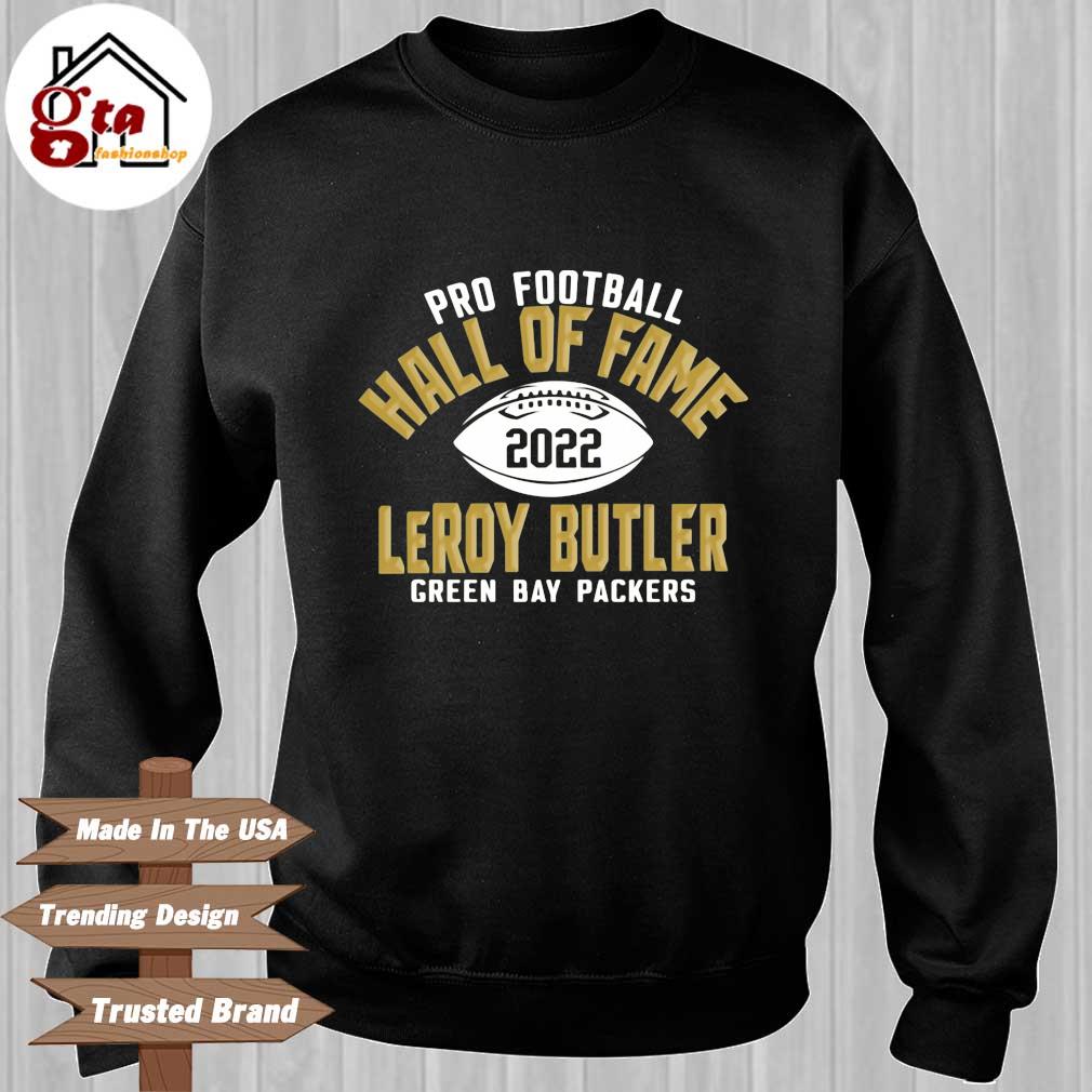 Pro football hall of fame leroy butler Green Bay Packers shirt