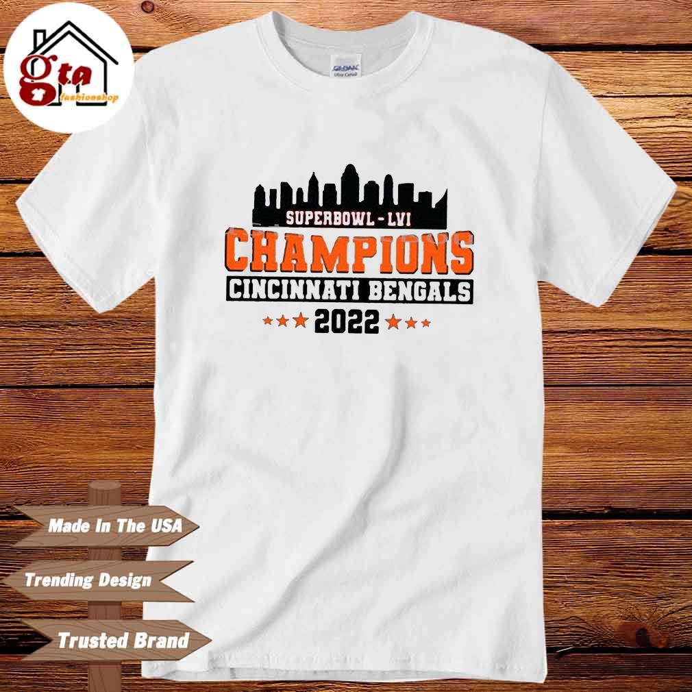 2022 Super Bowl LVI Cincinnati Bengals Champions Shirt, hoodie, sweater,  long sleeve and tank top