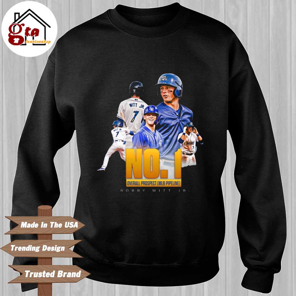 NO 1 Overall Prospect Bobby Witt JR Kansas City Royals shirt, hoodie,  sweater, long sleeve and tank top