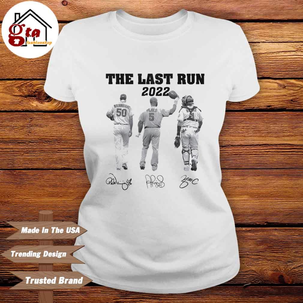 Yadi Waino Pujols The Last Dance The Final Ride One Last Run Cardinals  Shirt, hoodie, sweater, long sleeve and tank top