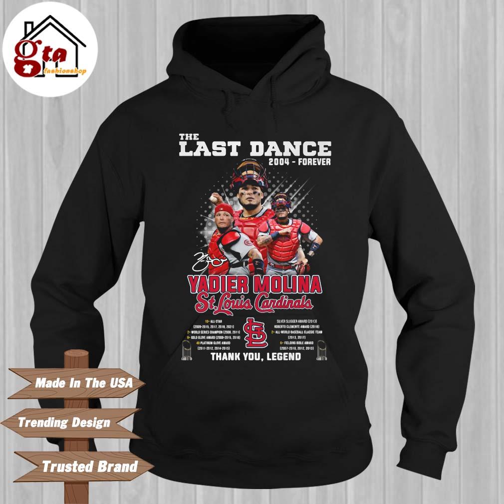 The Last Dance 2004 forever Yadier Molina signature St. Louis