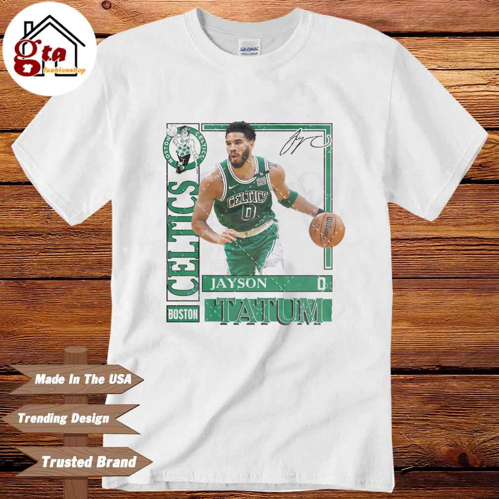 Jayson Tatum Boston Celtics Basketball signature shirt