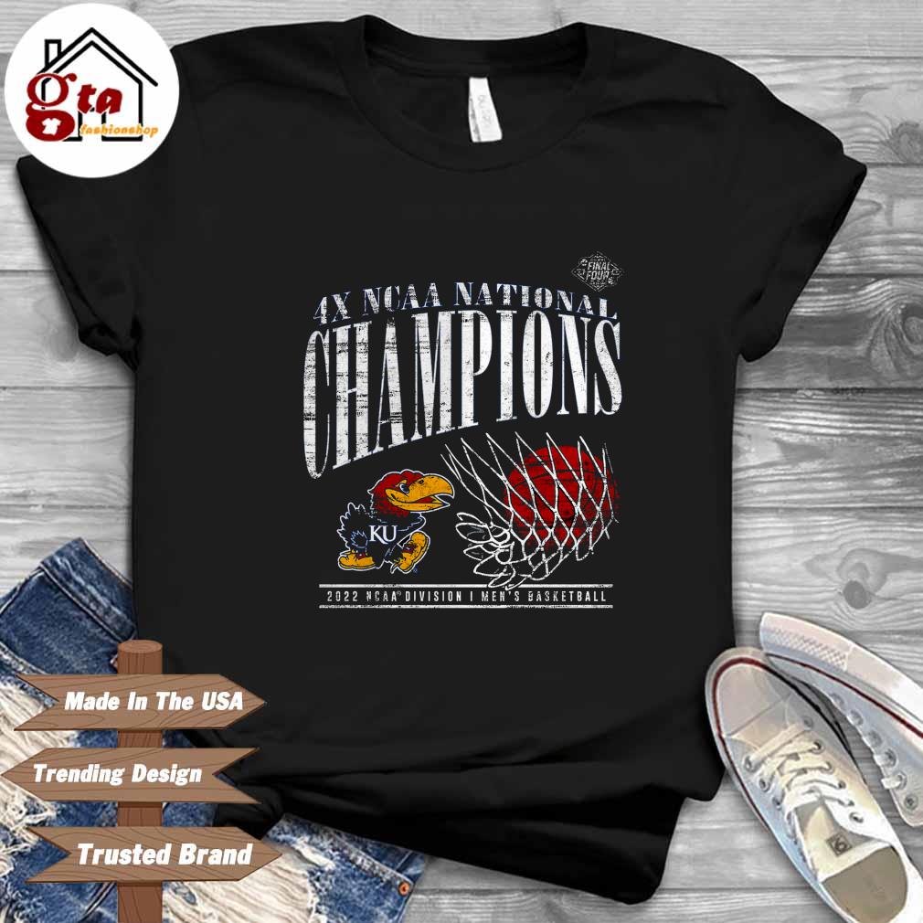 Kansas Jayhawks Final Four 2022 NCAA Men's Basketball National Champions  shirt, hoodie, sweater, long sleeve and tank top