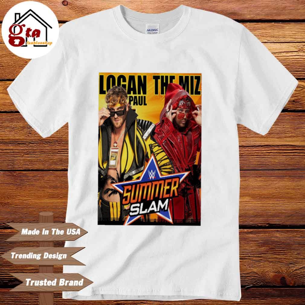Logan Paul vs Miz Summer Slam shirt, hoodie, long sleeve and tank top
