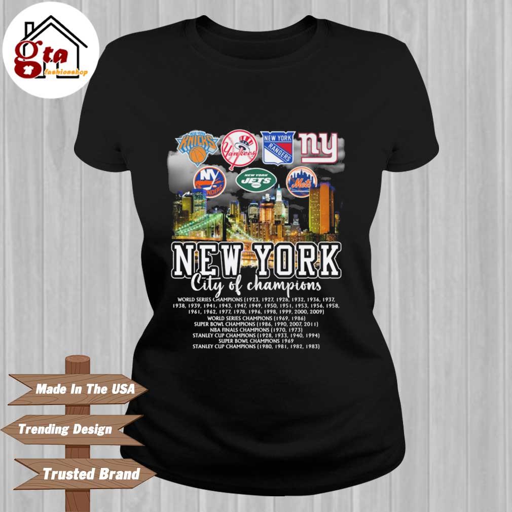 New York Mets x New York Knicks x New York Jets x New York Rangers x New  York Yankees New York Sports Team All Over Print Shirt - Binteez