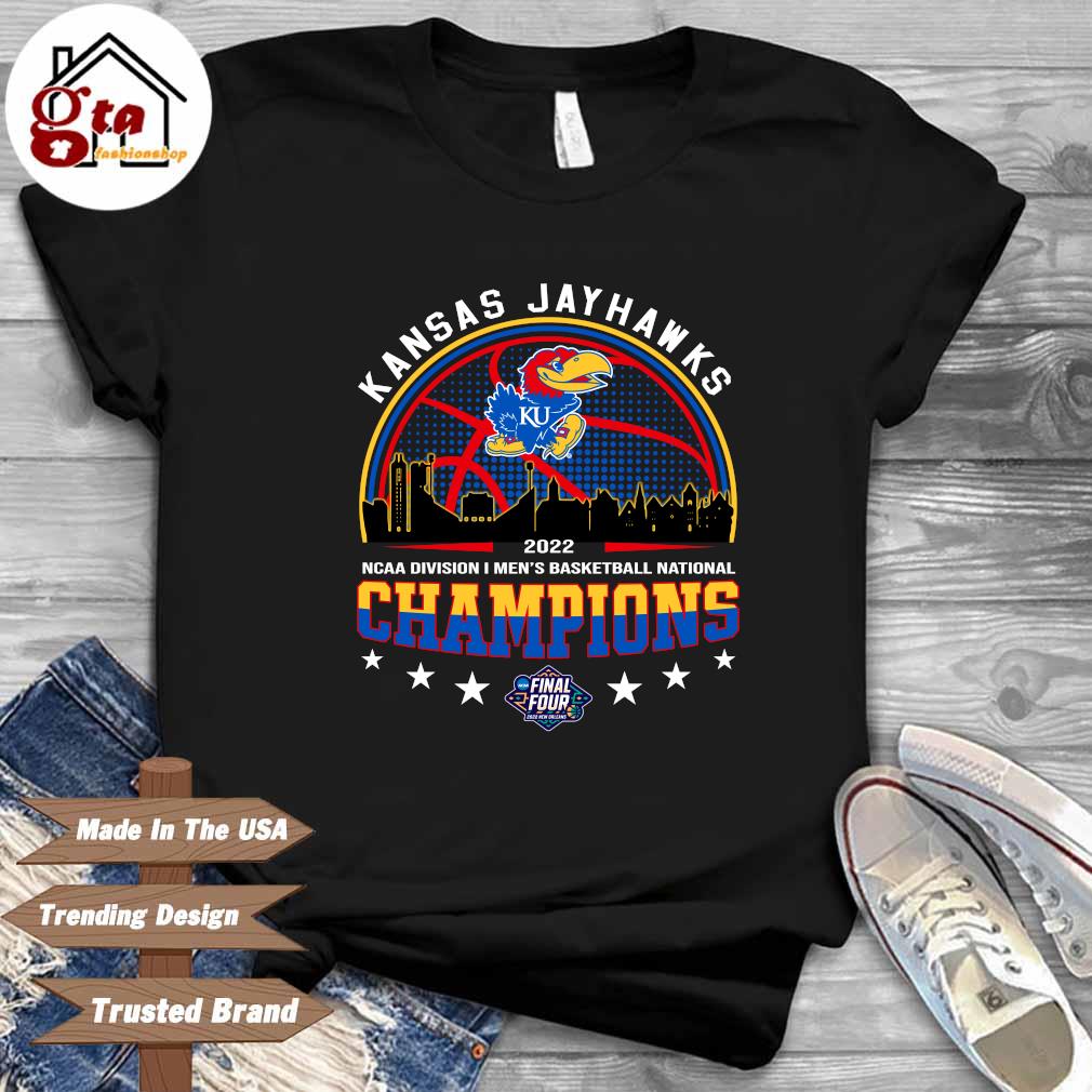 Official Kansas Jayhawks 2022 NCAA Division I Men’s Basketball National Champions shirt
