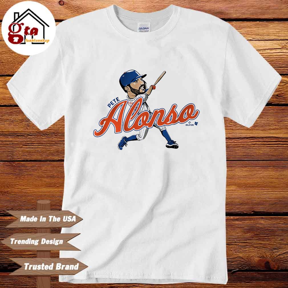 Pete Alonso New York Mets Caricature Shirt