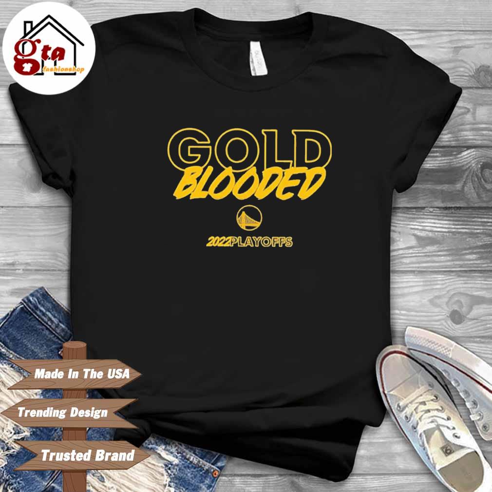 gold blooded warriors long sleeve shirt
