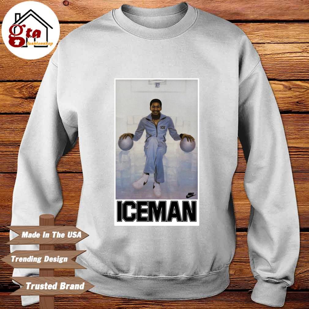1982 George Gervin Iceman Poster Shirt Sweater