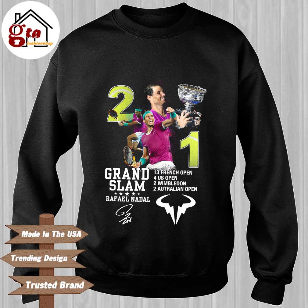21 grand slam Rafael Nadal signature Sweater