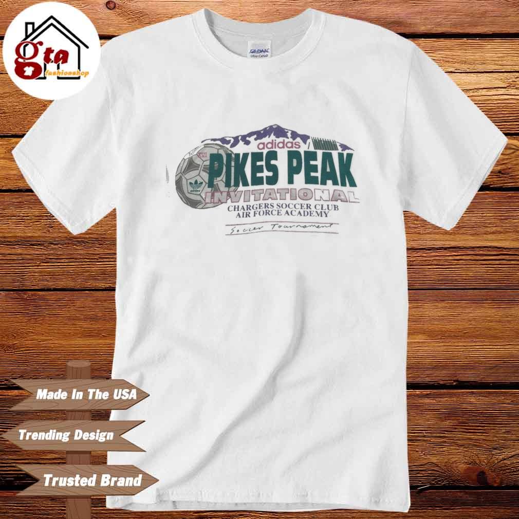 Adidas Pike Peak Invitational Chargers Soccer Club Air Force Academy Soccer Tournament Shirt