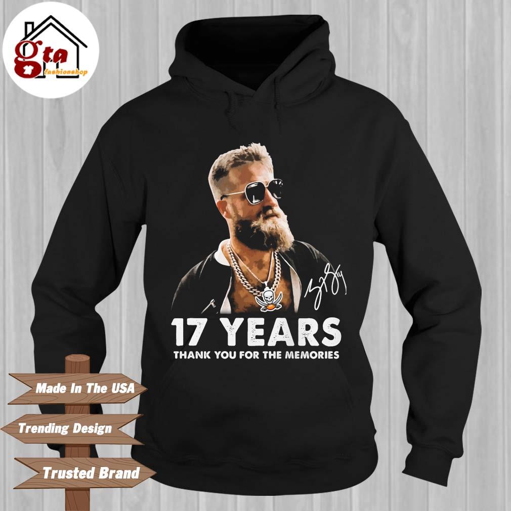17 years Ryan Fitzpatrick thank you for the memories signature Hoodie