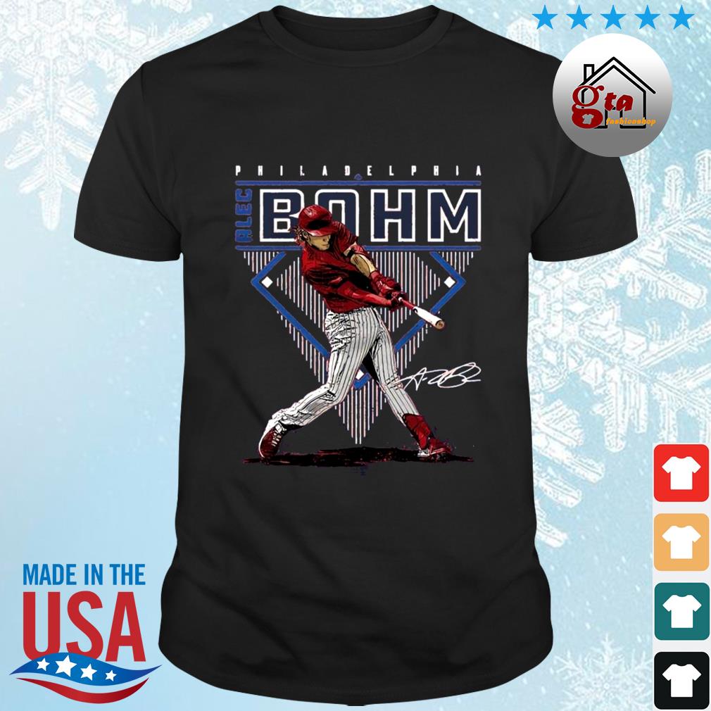 Alec Bohm Philadelphia Phillies World Series Signatures Shirt