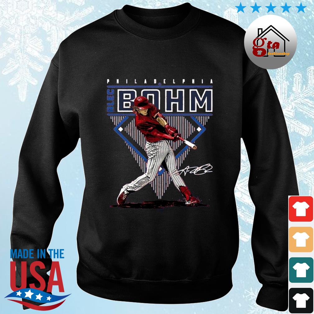 Alec Bohm Philadelphia Phillies World Series Signatures Shirt sweater