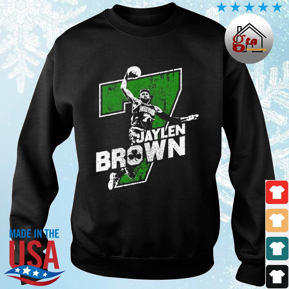 Calling Our Shot Jaylen Brown 7 Celtics Basketball Shirt sweater