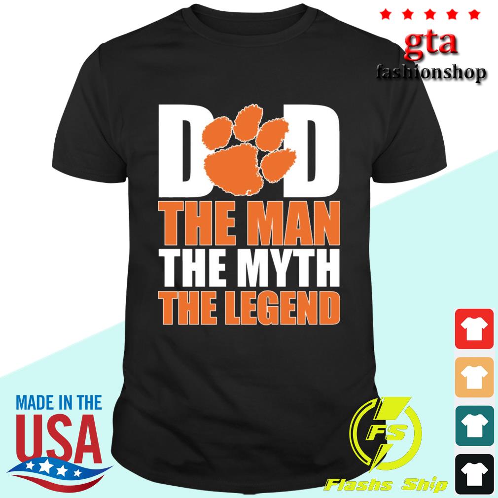 Atlanta Braves Dad the man the myth the legend shirt, hoodie, sweater, long  sleeve and tank top
