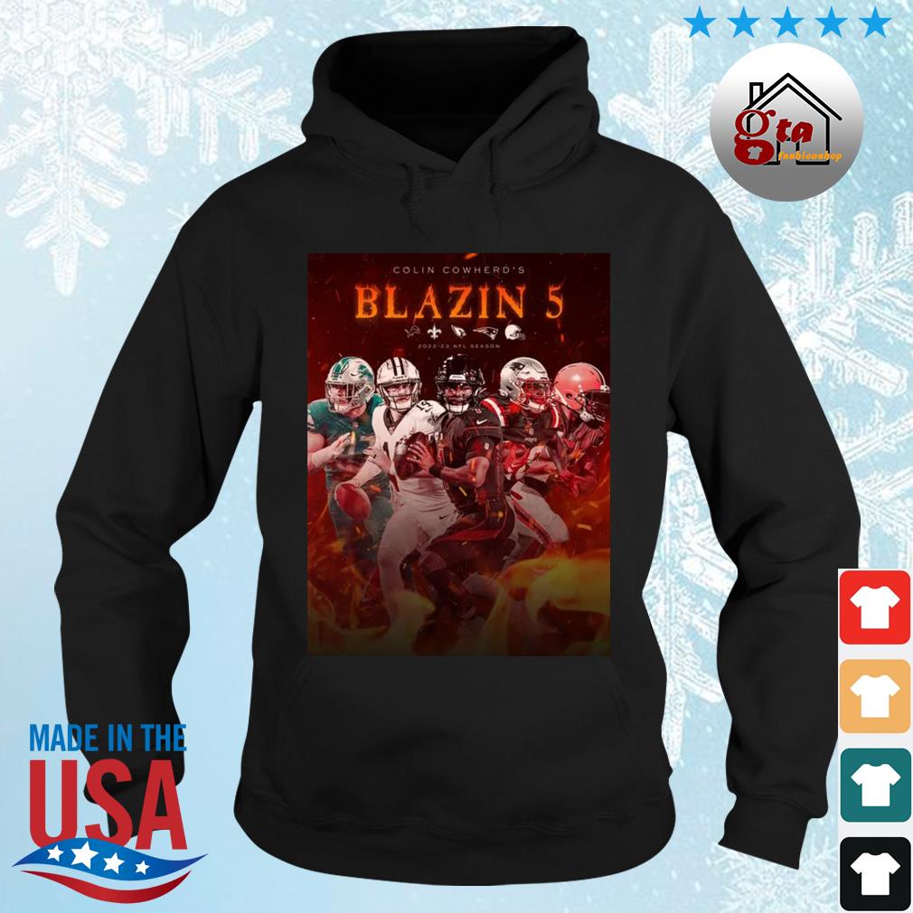Detroit Lions New Orleans Saints Arizona Cardinals New England Patriots Cleveland Browns Headline Cowherd's Week 8 Blazin 5' 2022 Shirt hoodie