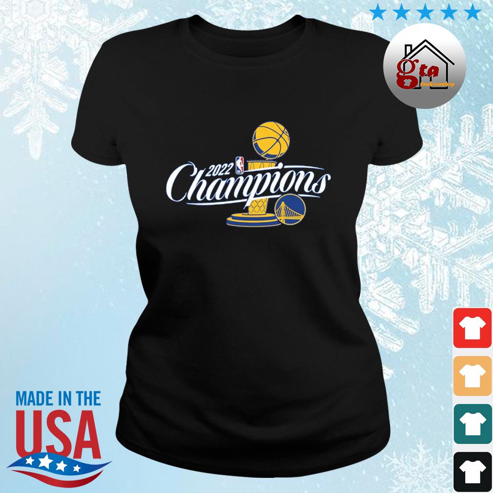 Golden State Warriors Sportiqe 2022 NBA Finals Champions Shirt ladies