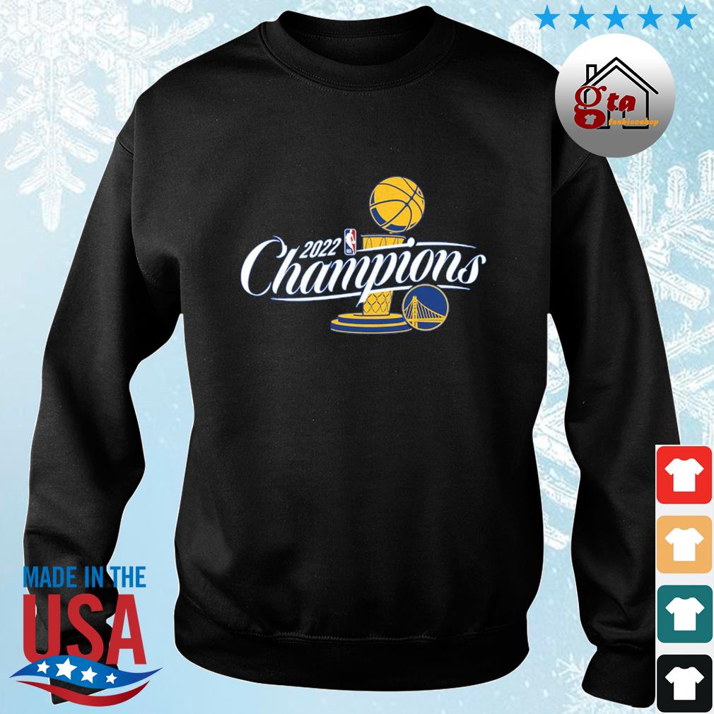 Golden State Warriors Sportiqe 2022 NBA Finals Champions Shirt sweater