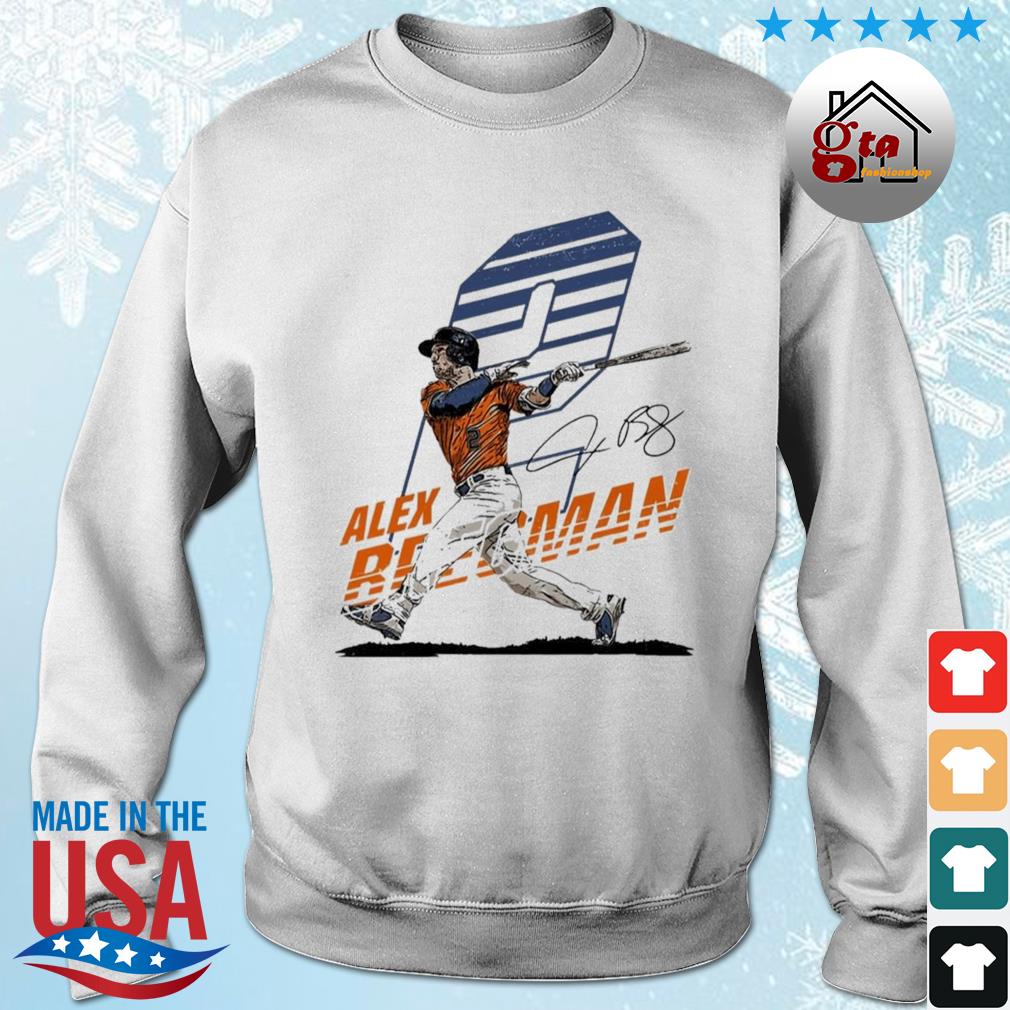 Houston Astros Alex Bregman Number 2 Signature 2022 Shirt sweater