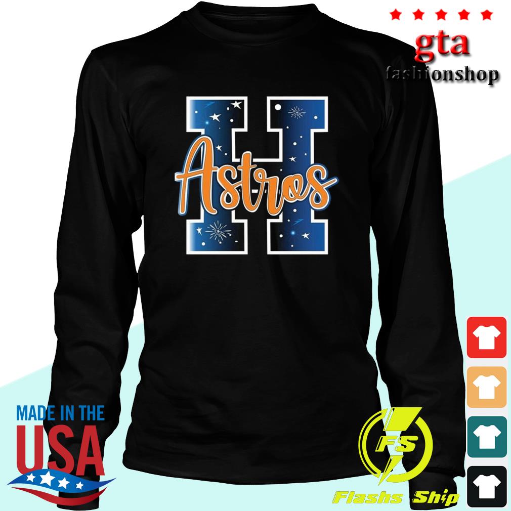 Houston Astros Astronaut Shooting Star Baseball T-Shirt