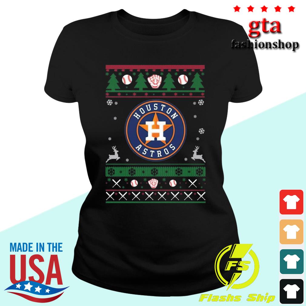 Houston Astros Grogu MLB Xmas Knitted Sweater - Shop trending fashion in  USA and EU