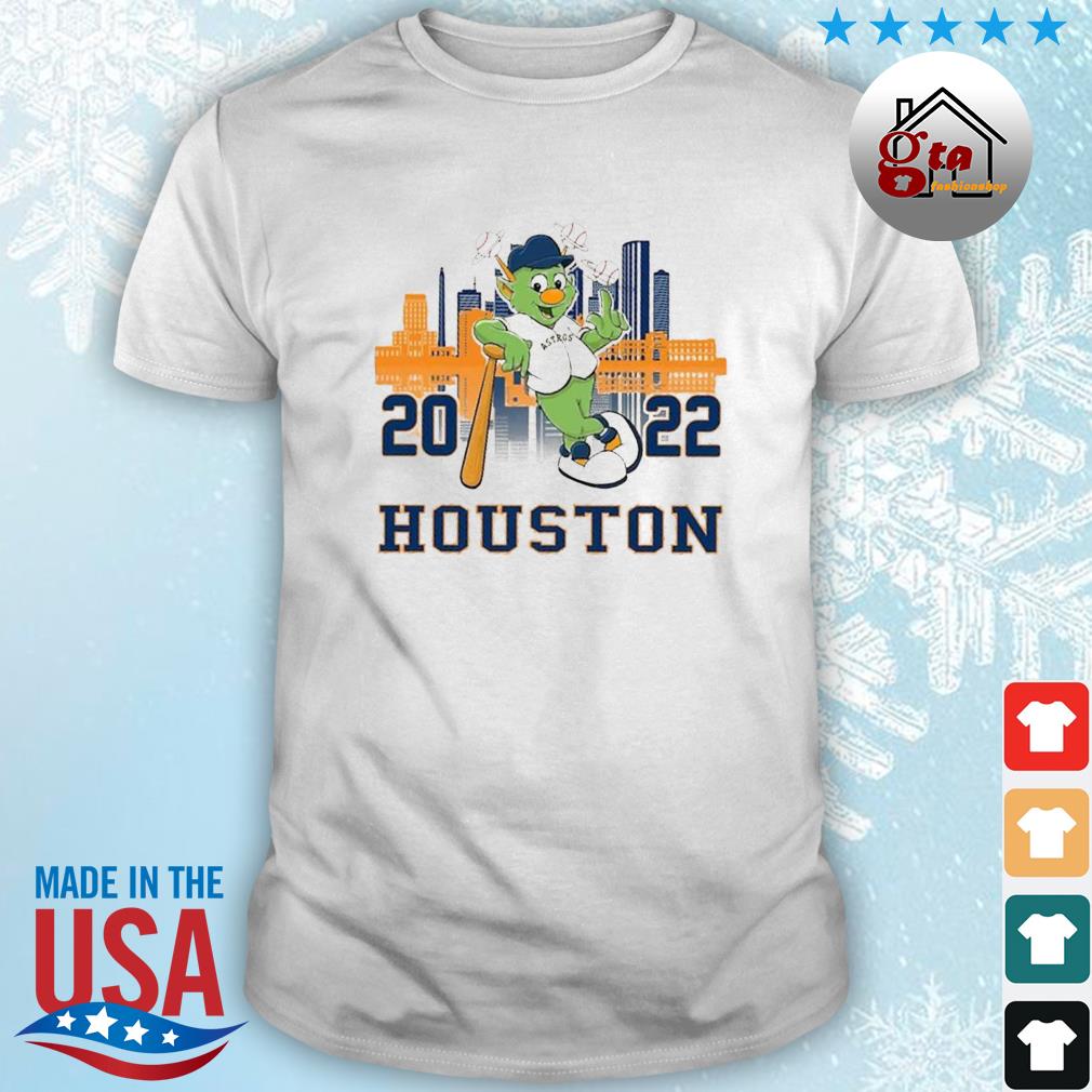 Houston Astros World Series 2022 Baseball Orbit Mascot 90s Vintage Shirt