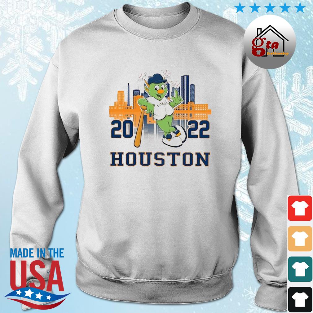 Houston Astros World Series 2022 Baseball Orbit Mascot 90s Vintage Shirt sweater