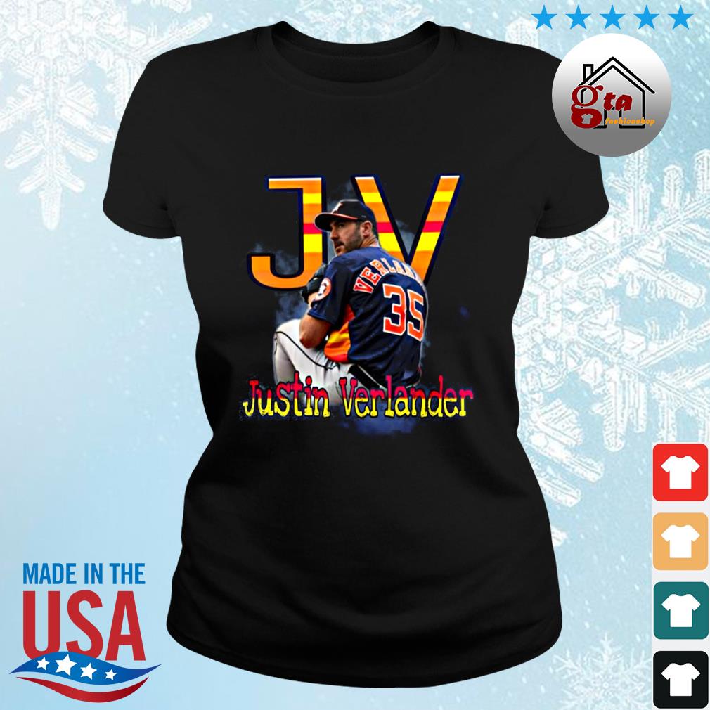 JV Baseball Pitcher Justin Verlander Houston Astros 2022 Shirt ladies