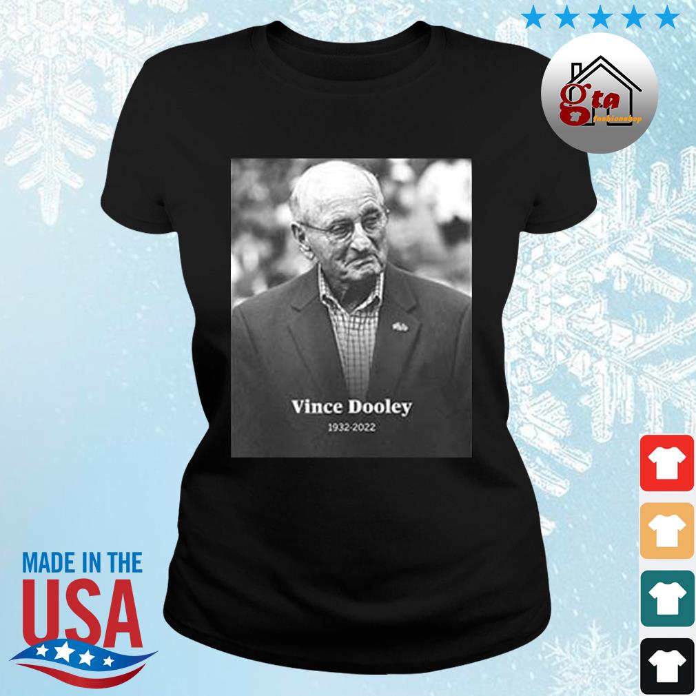 Legendary Georgia Football Coach Vince Dooley Has Died At Age Of 90 Rest In Peace Shirt ladies