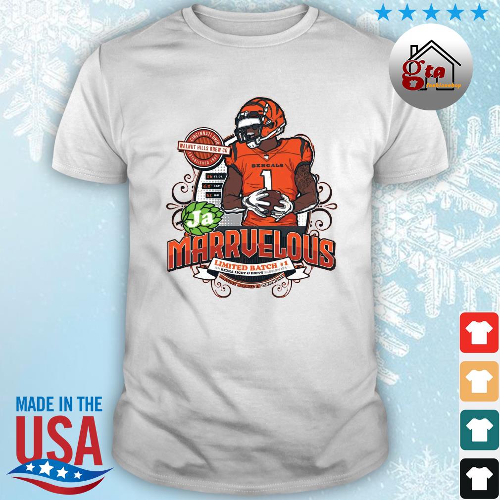 Marrvelous Cincinnati Bengals Ja'marr Chase 2022 Shirt