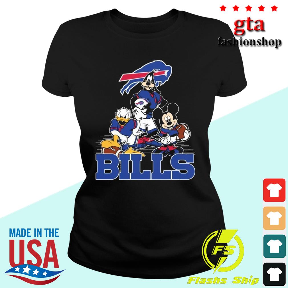 NFL Buffalo Bills Football Jack Skellington Halloween T-Shirt