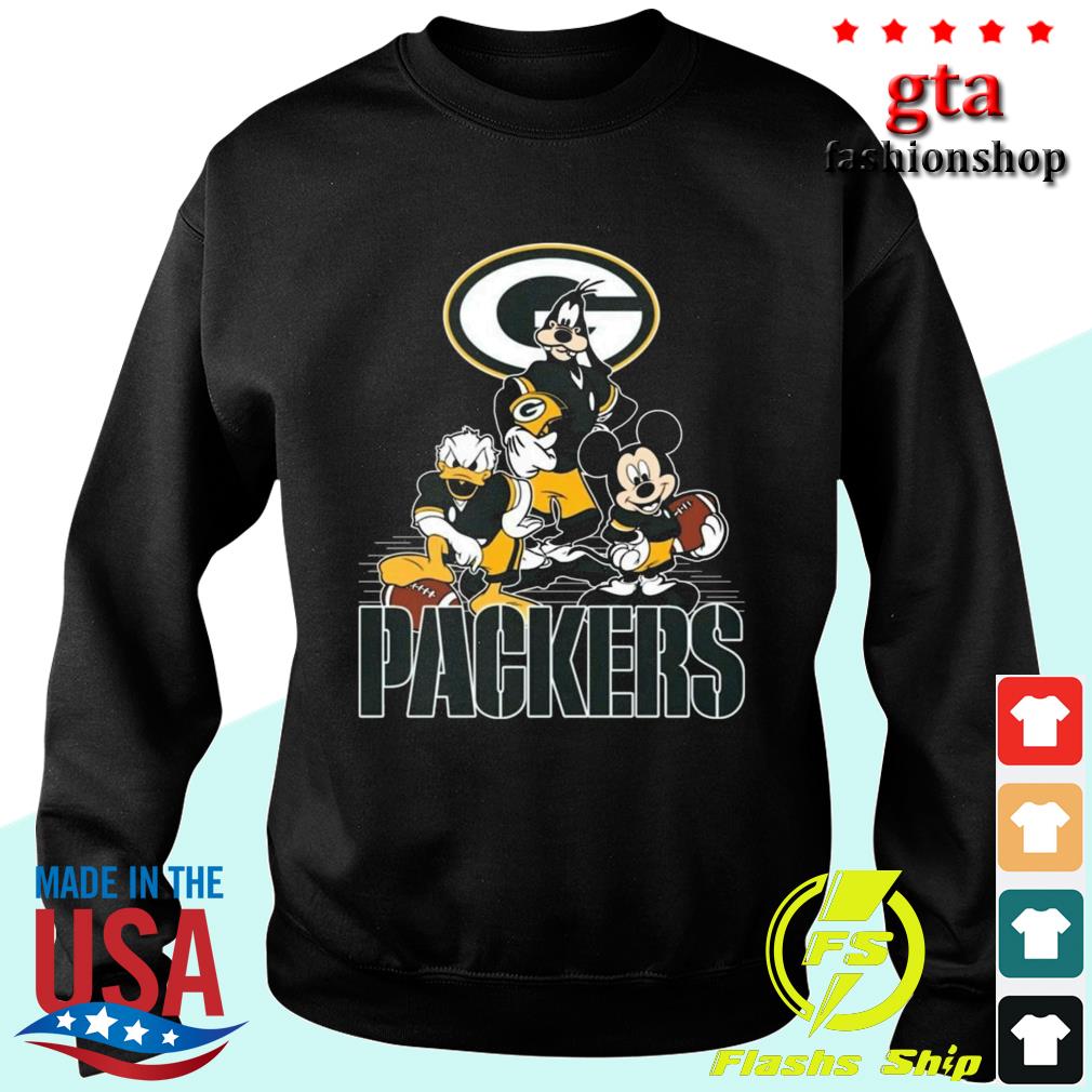 NFL Oakland Raiders Mickey Mouse Donald Duck Goofy Football Shirt