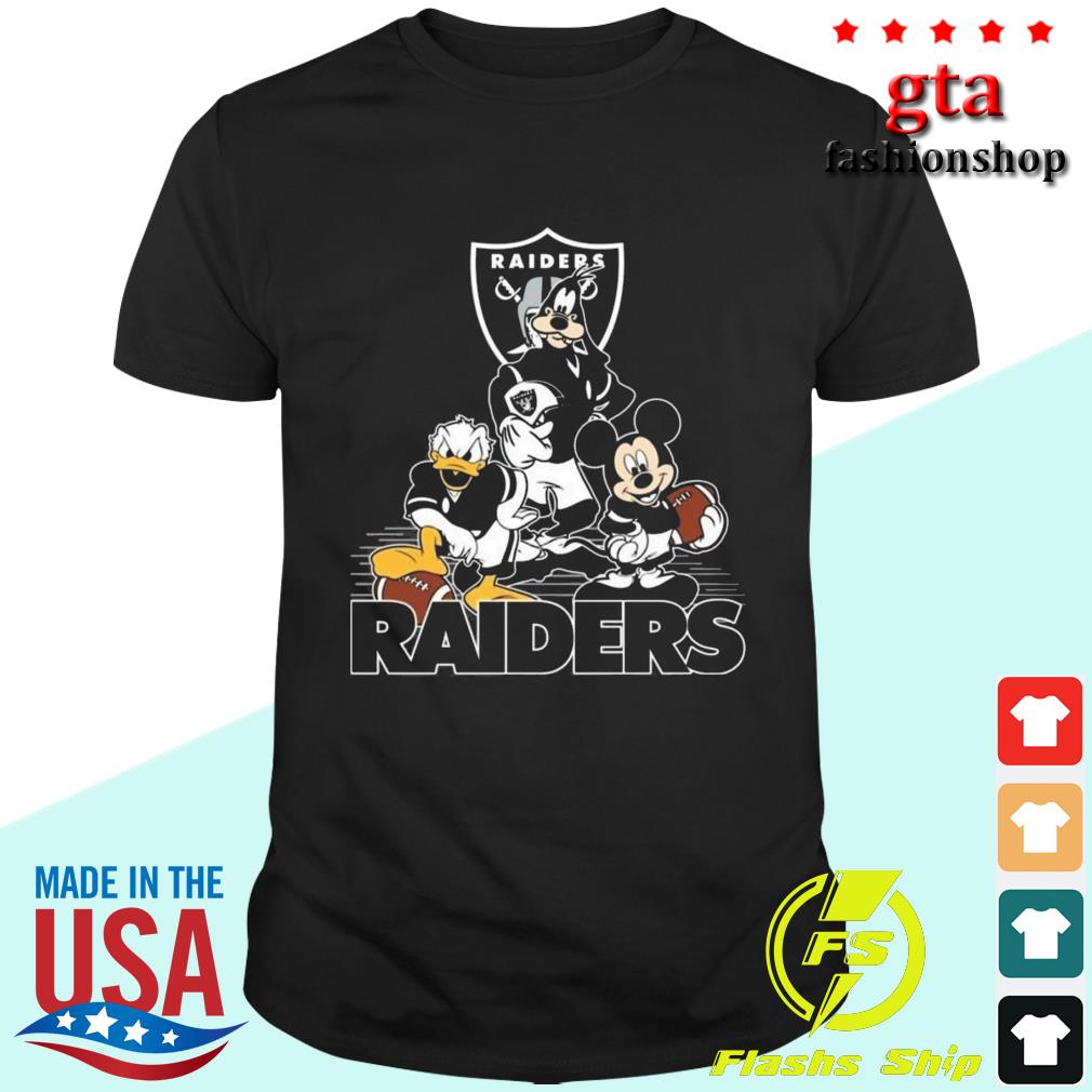 Mickey Mouse And Friends Oakland Raiders American Football NFL Christmas  2022 Shirt, hoodie, sweater, long sleeve and tank top