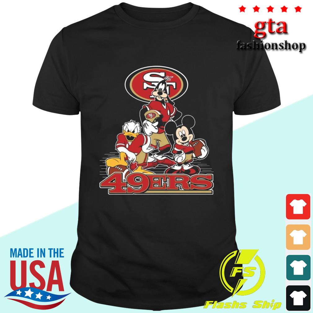 mickey mouse 49ers shirt